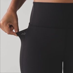 Lululemon mesh lined leggings size 2